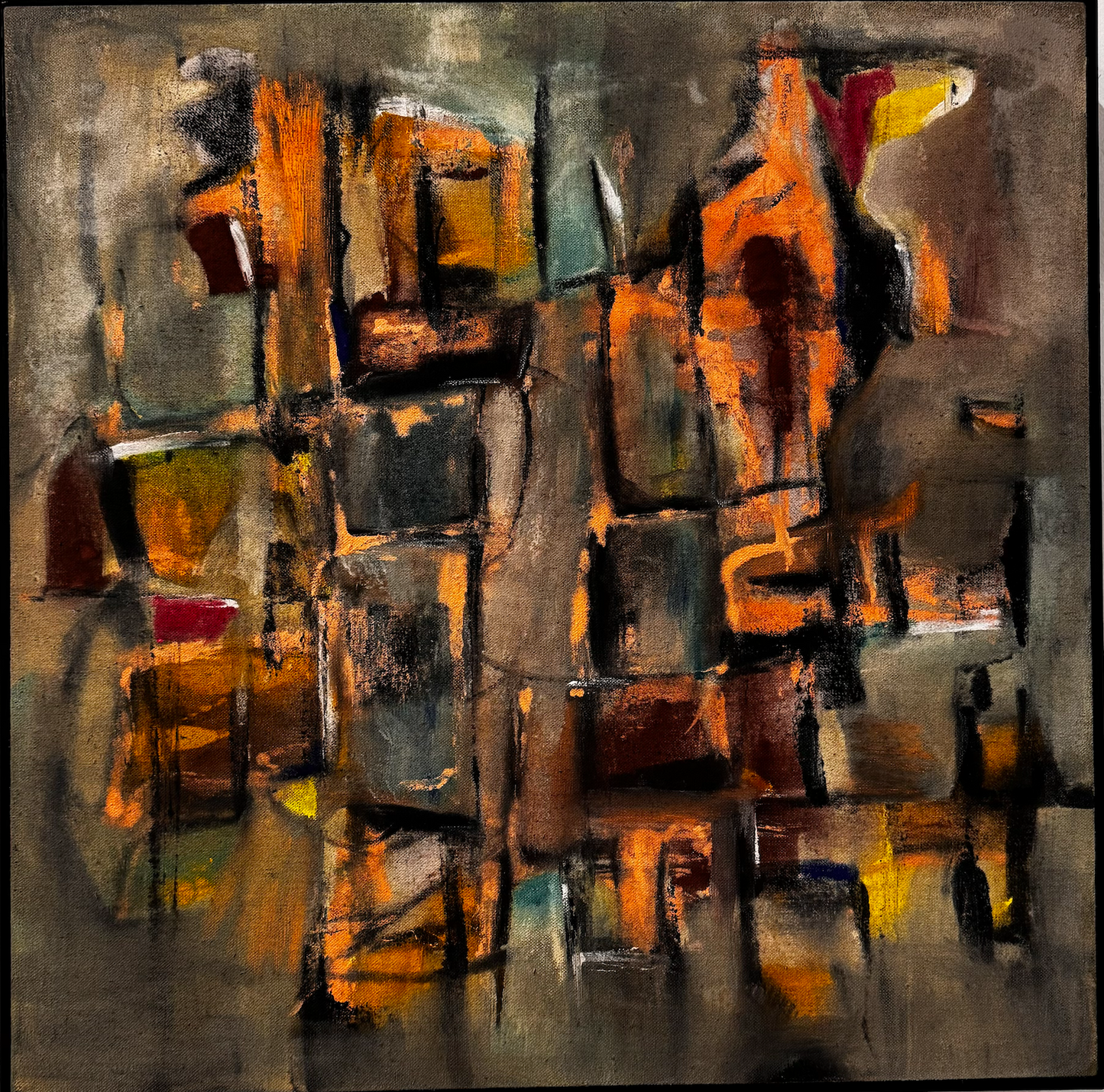 "The drying" Painting by Victor Joel Ortega