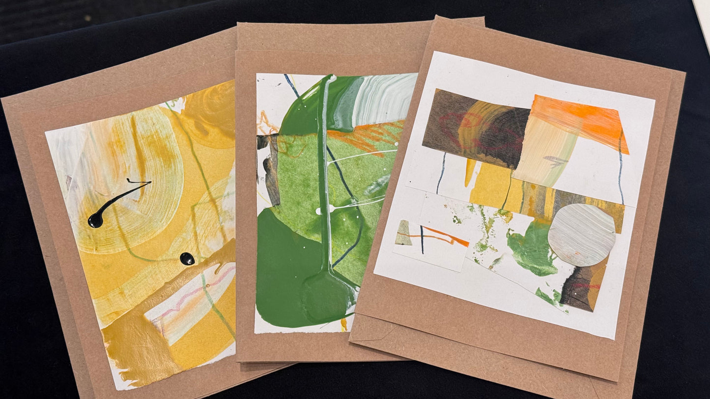 Works on paper, cards - By Darlene Laguna