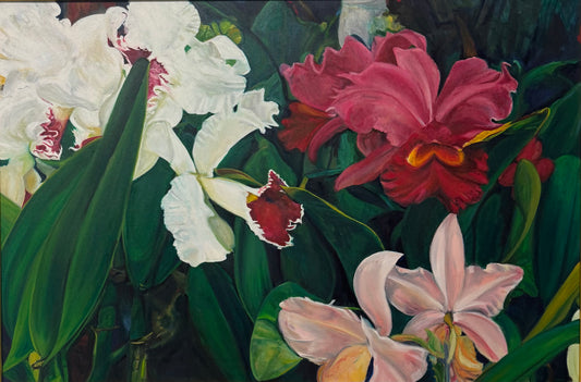 Orchids by Cynci Cutter