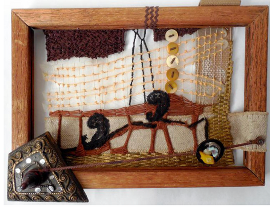 "unframed Miniature #14, Honey" Toti O'Brien