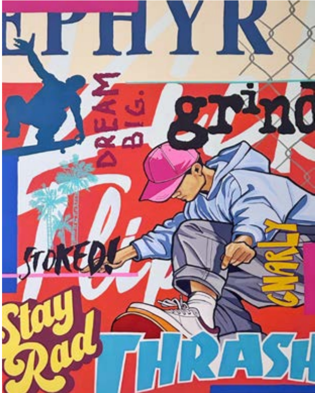 "Stoked" by Thalo Halo