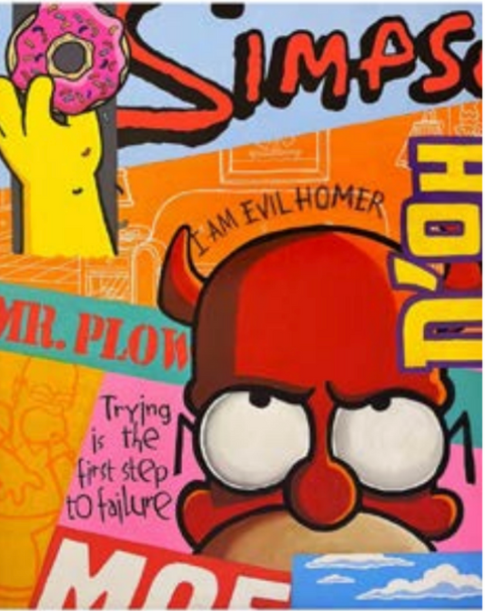 "Evil Homer" by Thalo Halo