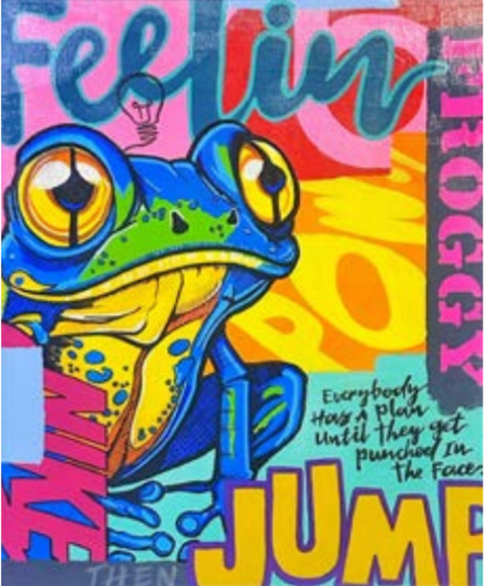 "Feelin' Froggy" by Thalo Halo