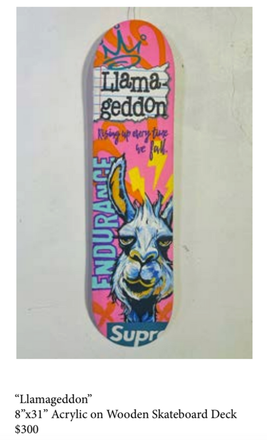 "Llamageddon" by Thalo Halo