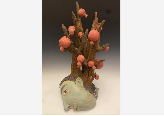 Pomagranate Tree by Gina Lawson Egan