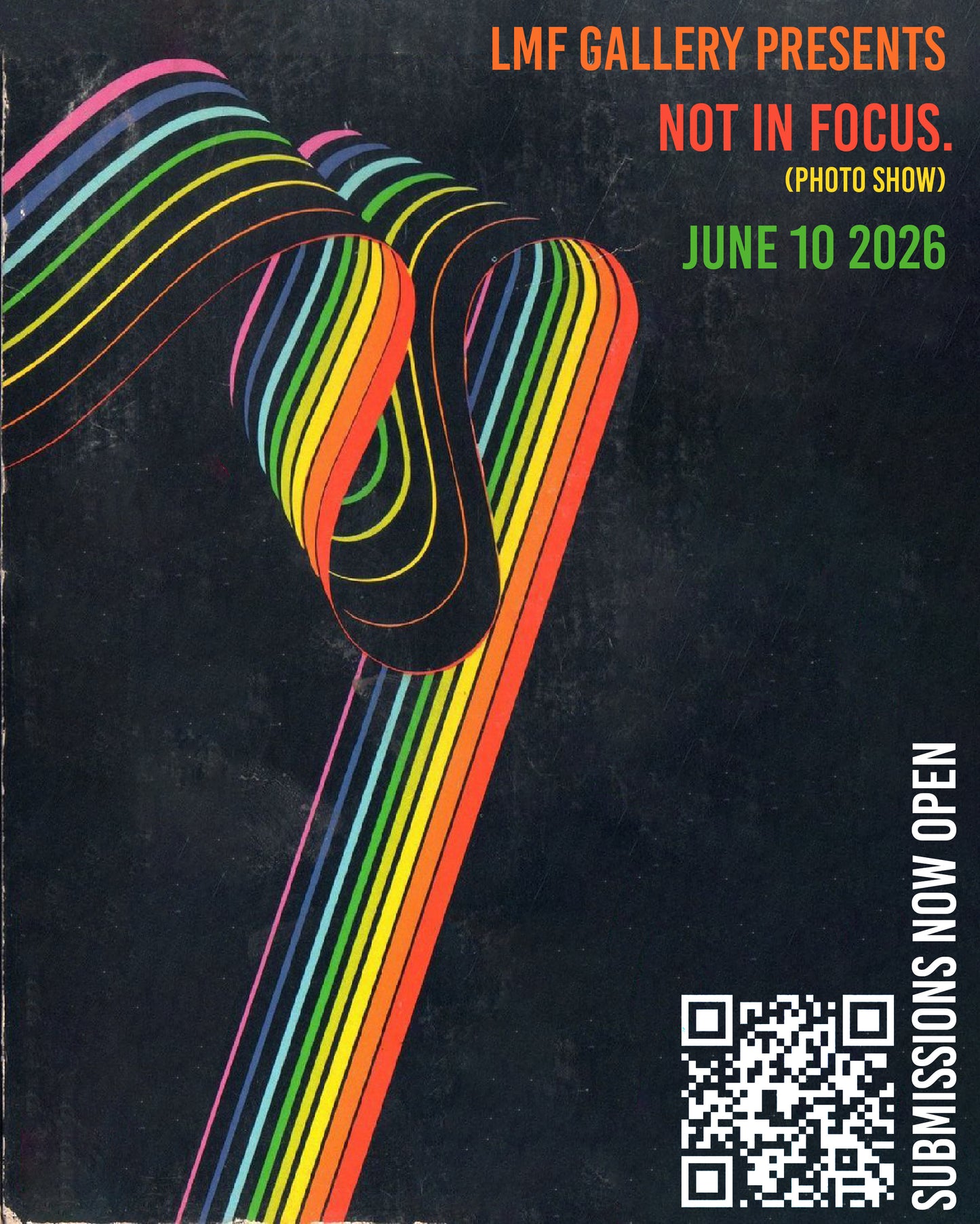 NOT IN FOCUS Student Fee SUBMISSION FEE