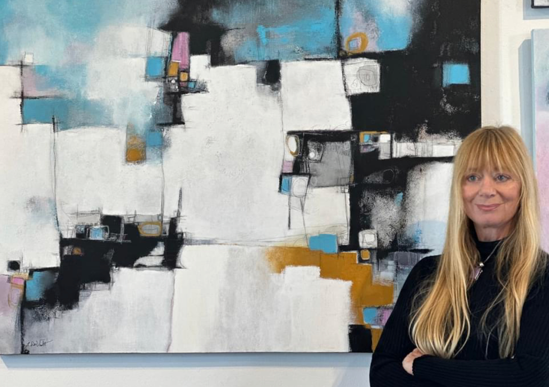 Load video: Video of Artist Laurie DeVault talking about her new show UNBOUND at The LMF Gallery + Darkroom in Sierra Madre, CA